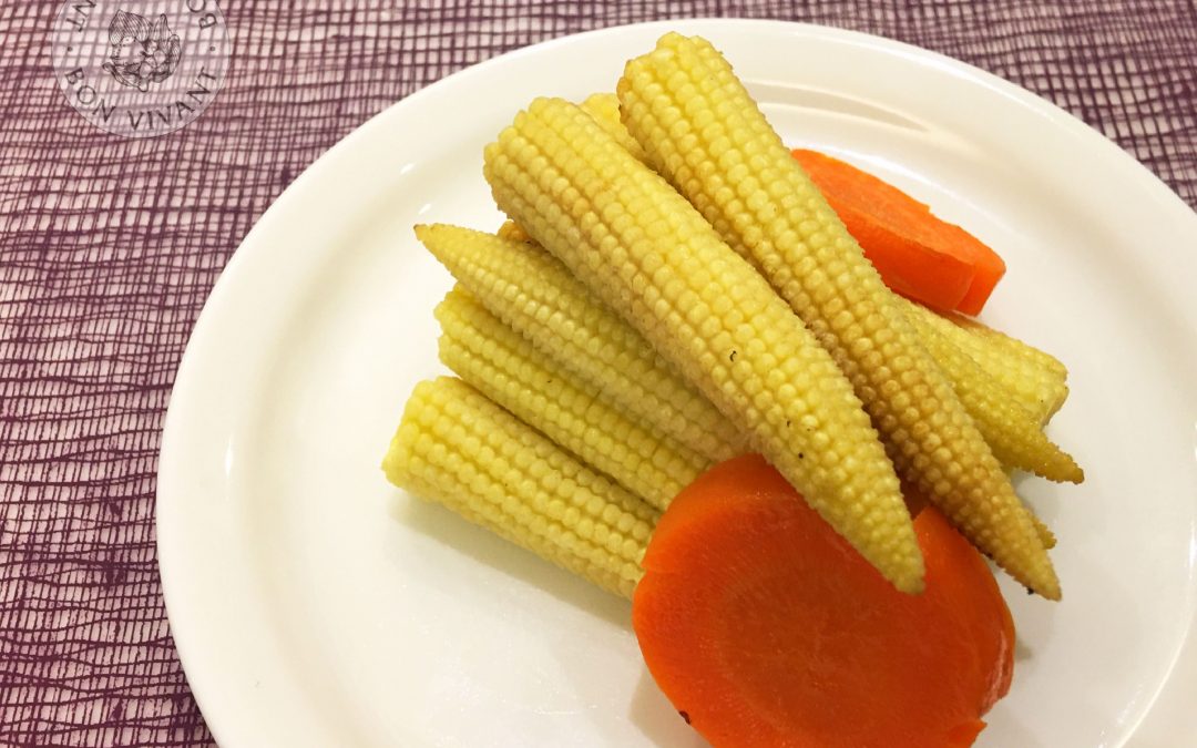 玫瑰鹽烤玉米筍