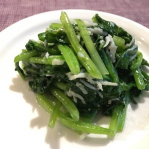 吻仔魚炒菠菜-封面