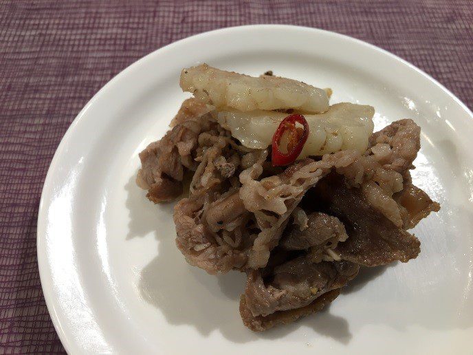 苦瓜豆豉牛肉片