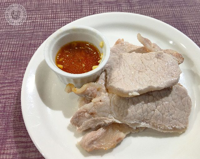 蒜泥五花豬肉片