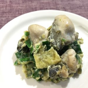 蚵仔韭菜煎蛋