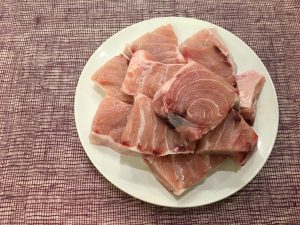 福菜巧燴旗魚-作法1