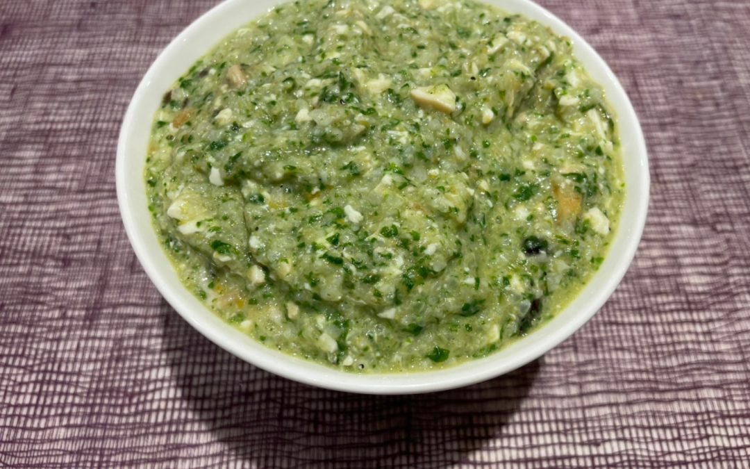豆腐鮮蚵莧菜紅蘿蔔粥
